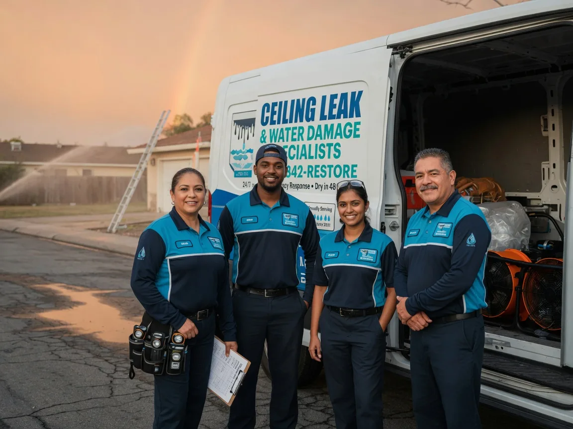 Ceiling Leak Cleanup company in Dows, IA