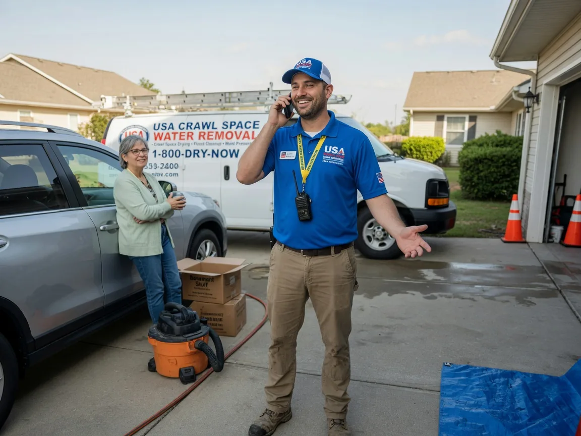 Crawl Space Water Removal Dows, IA FAQs